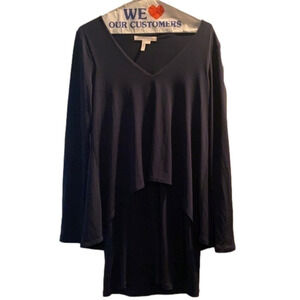 𝅺bcbgeneration long sleeve dress. Navy blue.